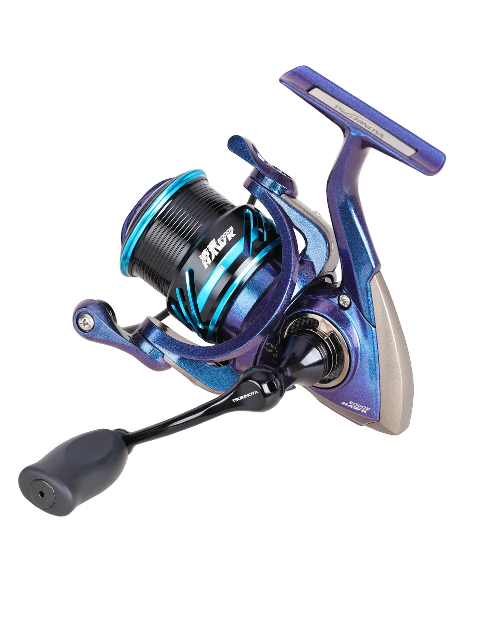 TSURINOYA Fishing Reel HAWK 2000S 2500S 3000S Shallow Spool Long Casting Freshwater Saltwater Ice Fishing Spinning Reel Bass