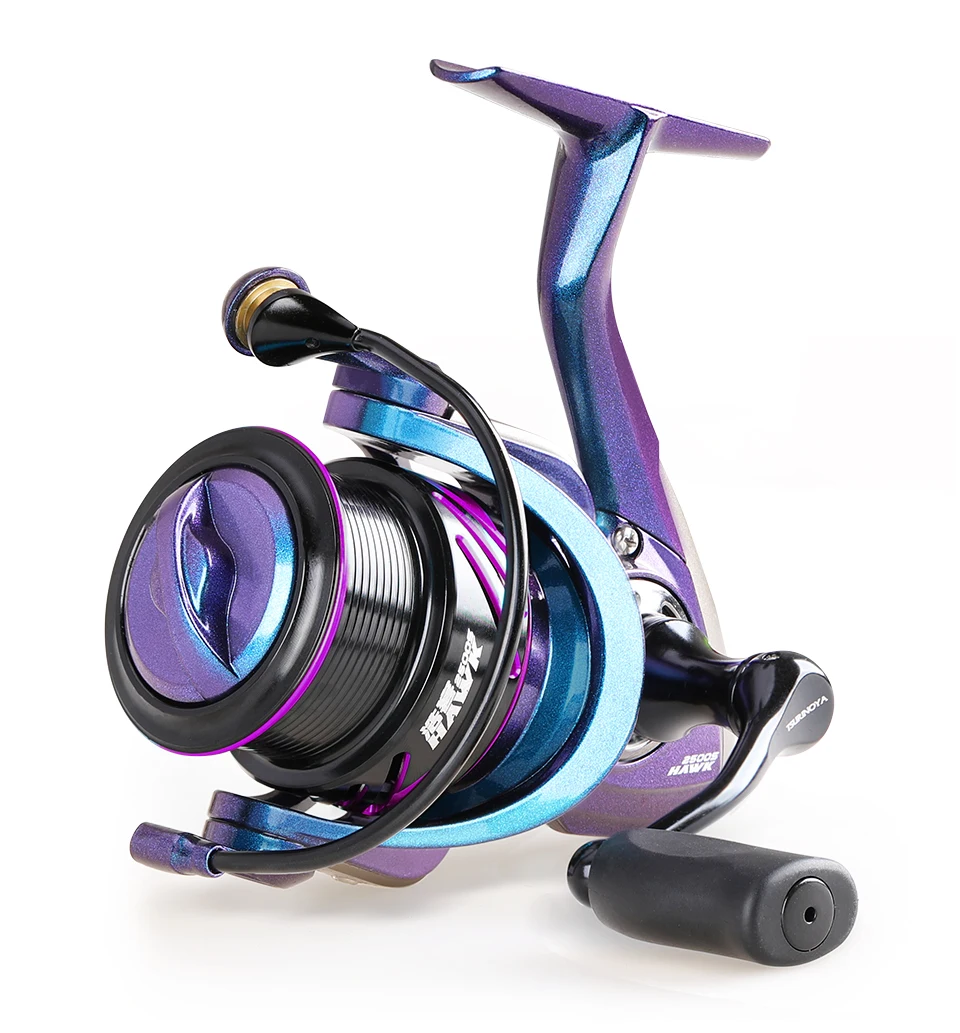 TSURINOYA Fishing Reel HAWK 2000S 2500S 3000S Shallow Spool Long Casting Freshwater Saltwater Ice Fishing Spinning Reel Bass