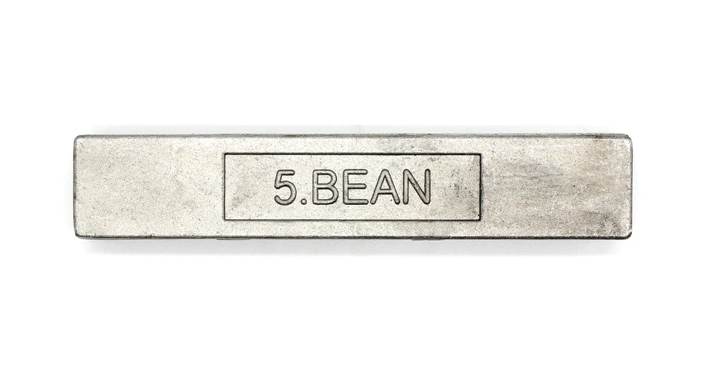 Dimatteo DIY Fishing Bean Sinker Mould DMTBESM/#5 Bean Sinker 80g 3 Cavities