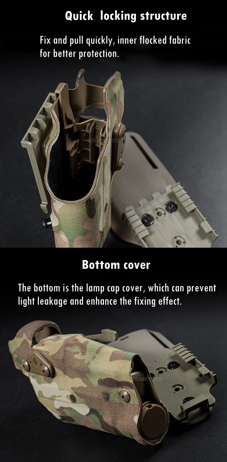 Tactical Pistol Holster for G17 Gen4 G19 with X300 X300U Light Quick Release Drop Leg Holsters Right Hand Airsoft Gun Carry