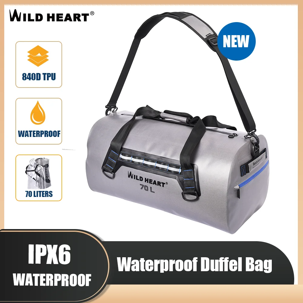Motorcycle Waterproof Tail Bag 70L Travel Outdoor Dry Luggage Roll Pack Bag Motorbike Luggage Backpack Motorcycle Seat Bag