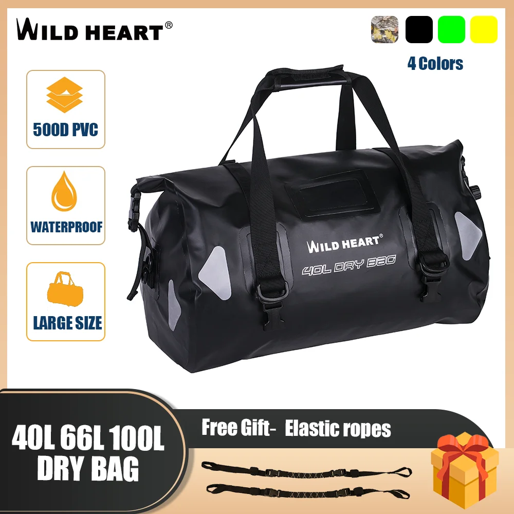 Motorcycle Waterproof Tail Bag 70L Travel Outdoor Dry Luggage Roll Pack Bag Motorbike Luggage Backpack Motorcycle Seat Bag