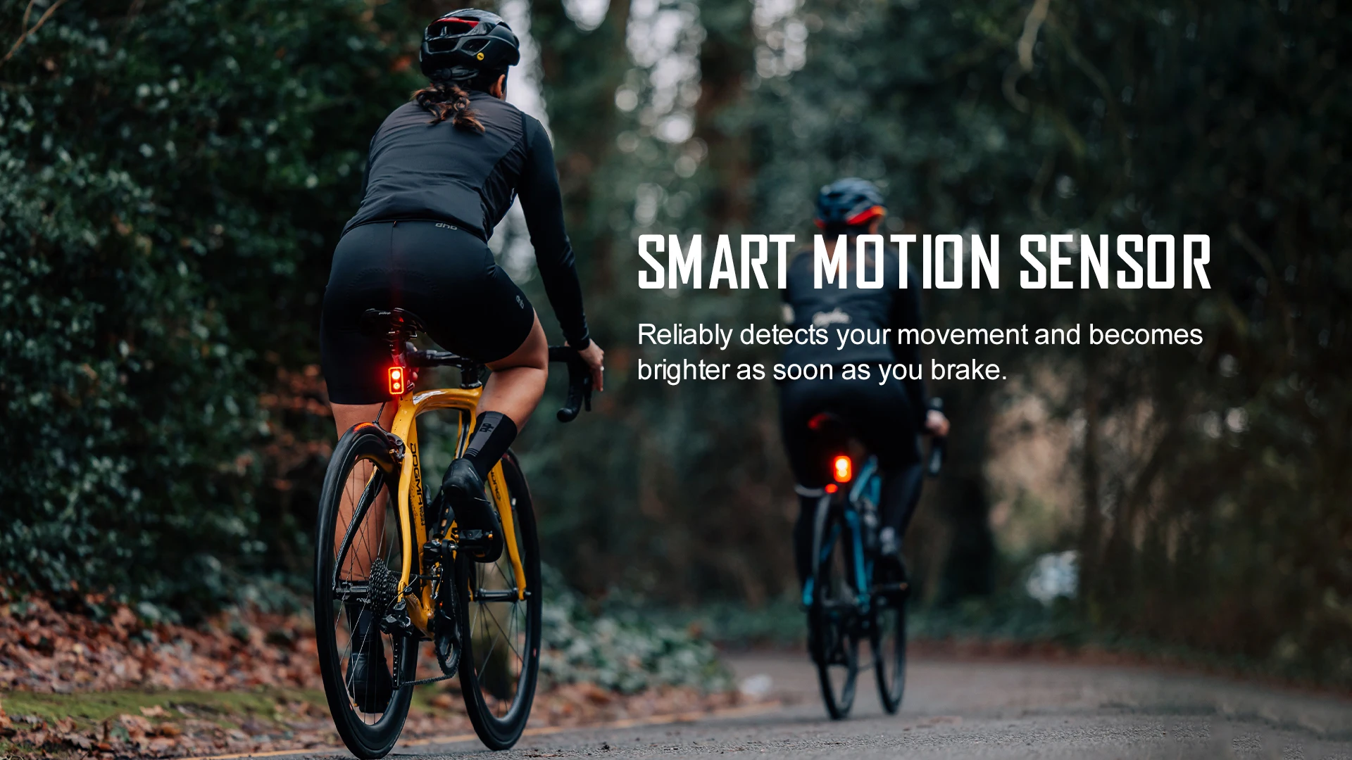 Magicshine SEEMEE 300 Bike Taillight,300 Lumen Bike Tail Light,5 Night & Daytime Modes,Smart Brake Sensor IPX6 Waterproof Light