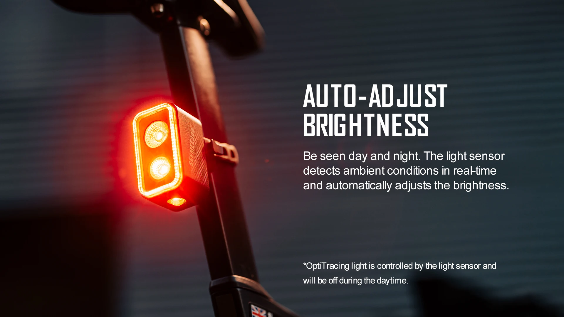 Magicshine SEEMEE 300 Bike Taillight,300 Lumen Bike Tail Light,5 Night & Daytime Modes,Smart Brake Sensor IPX6 Waterproof Light