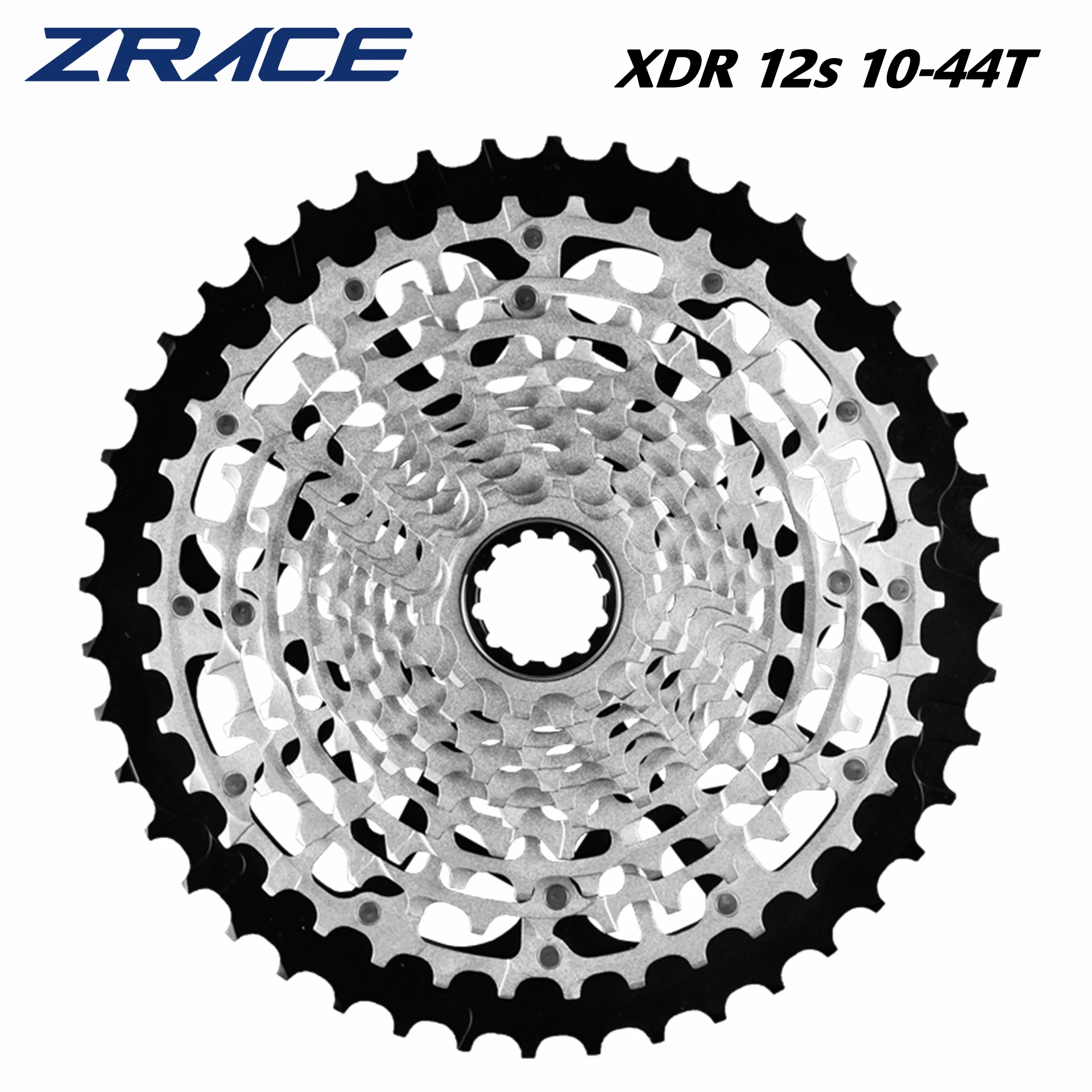 2024 New! ZRACE XDR 12-Speed Cassette for Road/Gravel, CNC fully hollow and super light, 10-28T / 10-33T / 10-36T / 10-44T