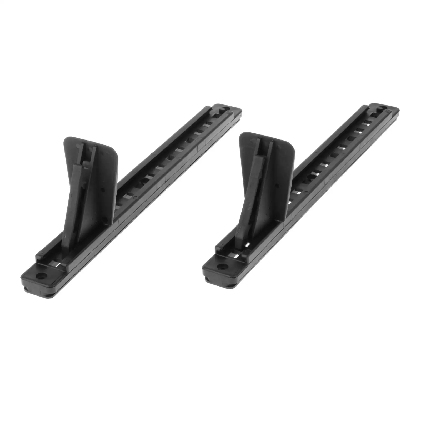 Kayak Foot Pegs Replacement Parts Black Adjustable Easy To Install Foot Rest Kayak Parts And Accessories Footrest Nylon