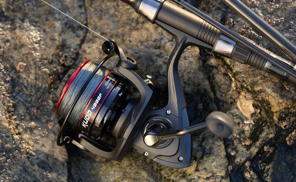 MIFINE KUDO Spinning Reel 10kg Max Drag Shallow/Deep Metal Spool 4.7:1 6+1BB Slow Pitch Reel Saltwater Wheel Fishing Accessories