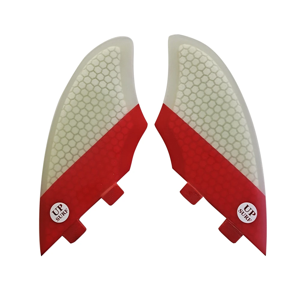 Twin Keel Surfboard Fins Double Tabs Keel(2 Fin) UPSURF FCS KEELS For Sup Fins Surfing Surf Side Fins Quilhas