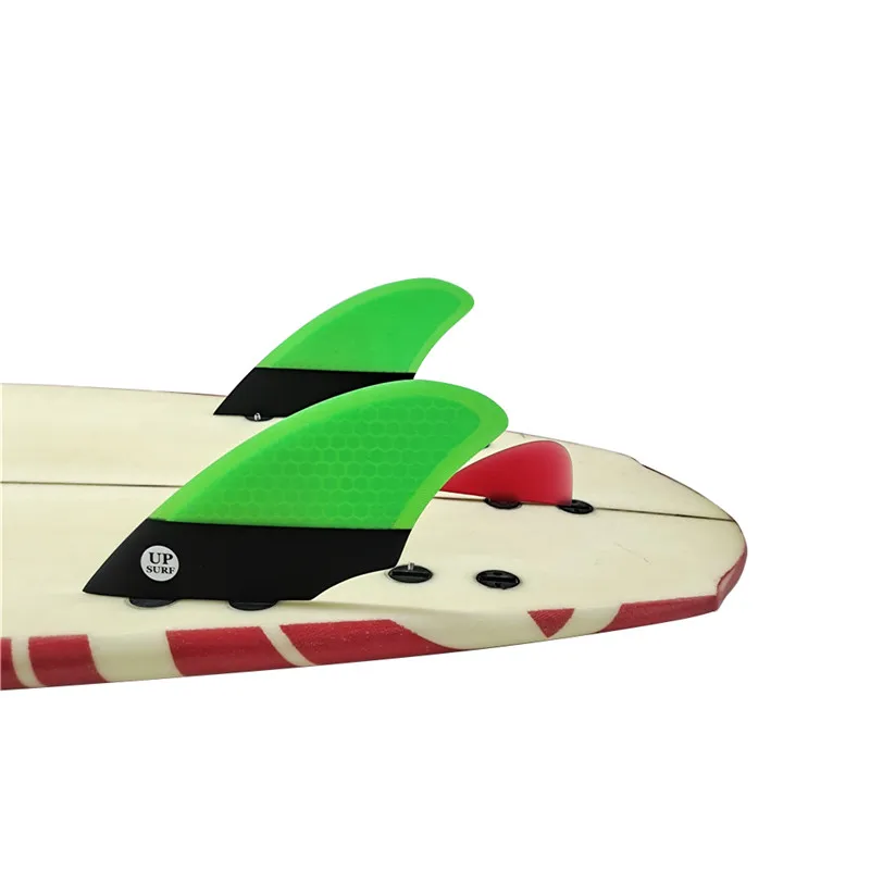 Twin Keel Surfboard Fins Double Tabs Keel(2 Fin) UPSURF FCS KEELS For Sup Fins Surfing Surf Side Fins Quilhas