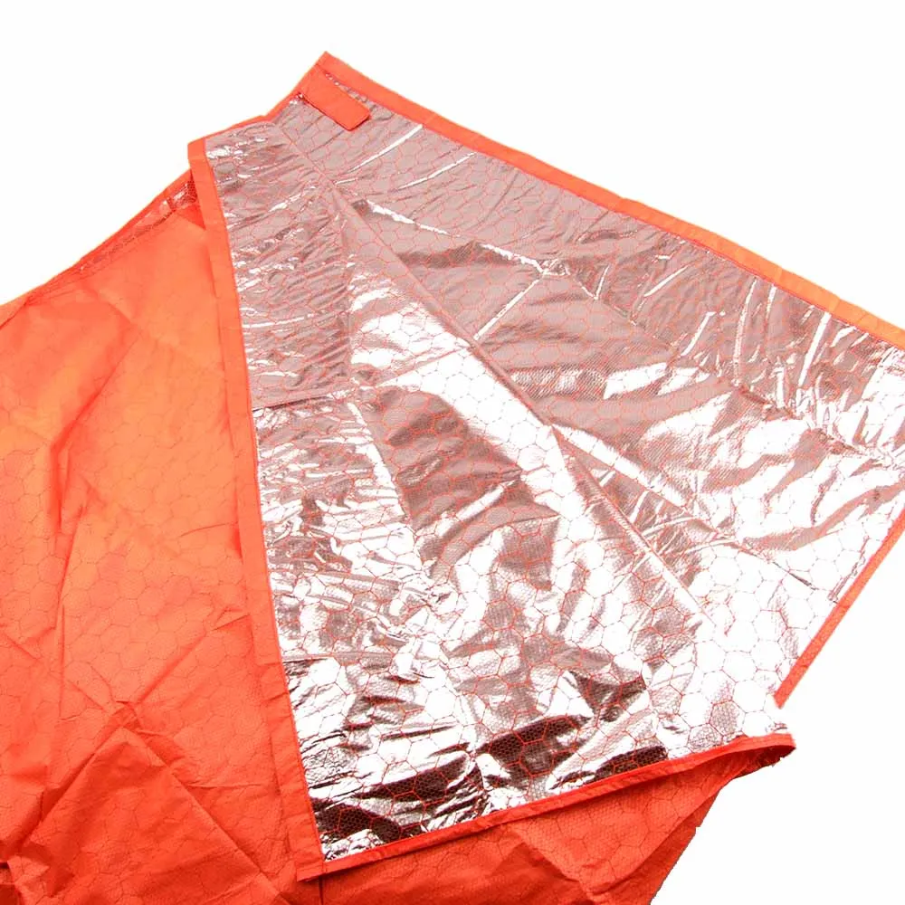 Tomshoo Portable Warming Single Sleeping Bag Reflective Lock Temperature Outdoor Camping Travel Hiking Sleeping Bag Emergency