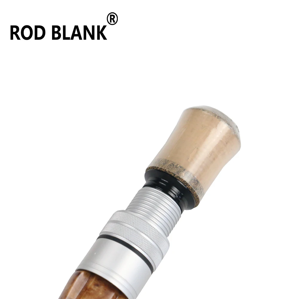 Rod Blank 1 Set Trout Rod Spinning Casting Handle Kit 3A Grade Cork Grip Wood Reel Seat Rod Building Component Rod DIY Accessory