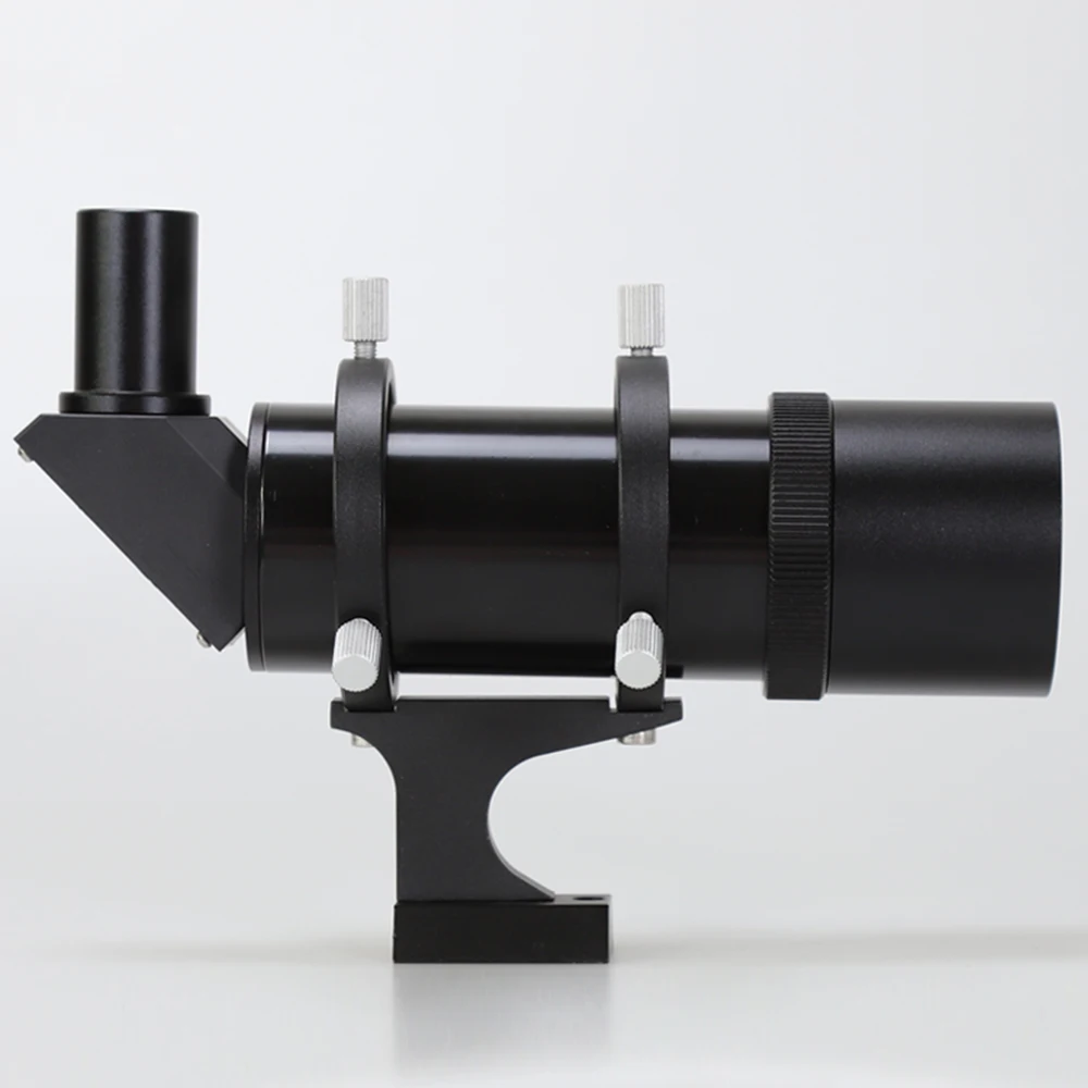 EYSDON 9x50mm Right Angle Correct-Image Finder Scope OTA with Clamping Guiding Rings Have Crosshair - #90862-1