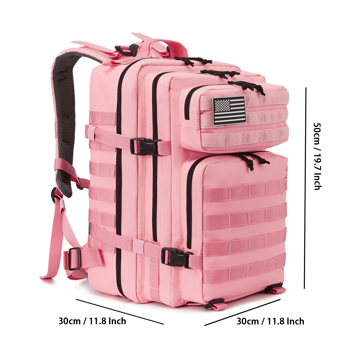 Outdoor 45L GYM Fitness Style Backpacks for Men/Women Tactical Training Molle Survival Bag Hiking Trekking Rucksack School Bag