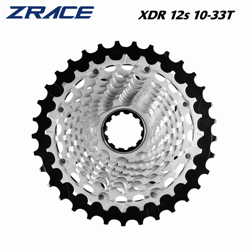 ZRACE XDR 12-Speed Cassette for Road/Gravel, CNC Fully Hollow and Super Light, 10-28T / 10-33T / 10-36T / 10-44T