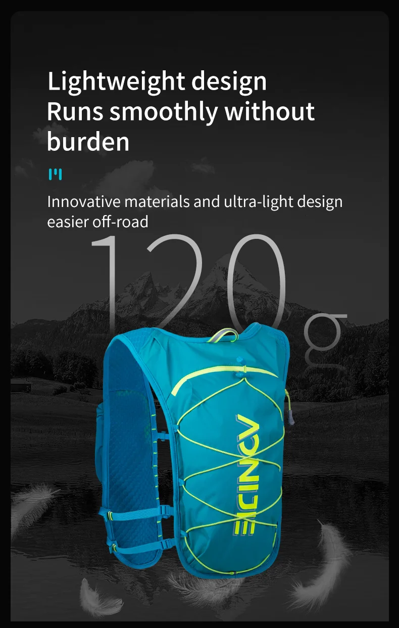 AONIJIE C9107 Outdoor Sports Cross-country Backpack Running Hydration Pack Rucksack Vest Bag For 68cm To 130cm Chest