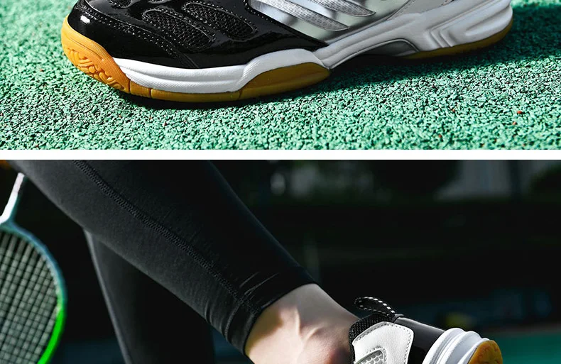 Men Badminton Shoes Table Tennis Shoes Volleyball Shoes Sport Sneakers Anti Skid Plus Big Size 47 48 49