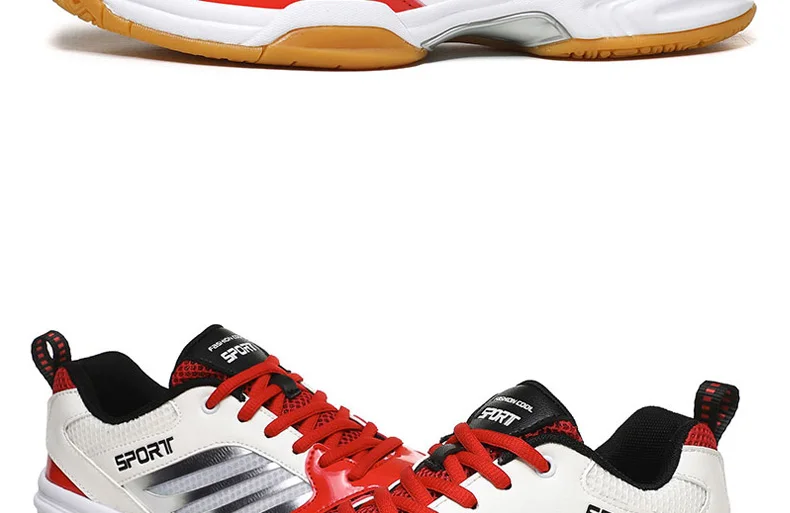 Men Badminton Shoes Table Tennis Shoes Volleyball Shoes Sport Sneakers Anti Skid Plus Big Size 47 48 49