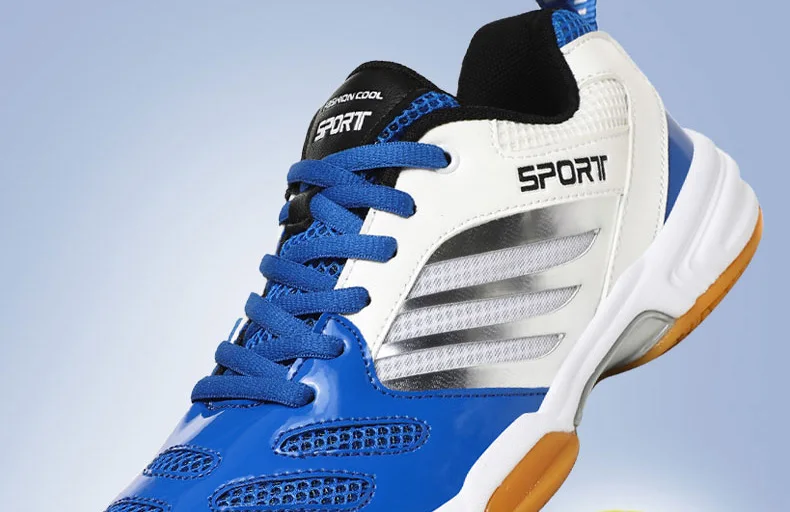 Men Badminton Shoes Table Tennis Shoes Volleyball Shoes Sport Sneakers Anti Skid Plus Big Size 47 48 49