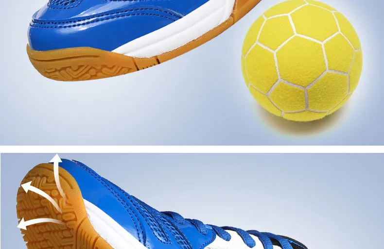 Men Badminton Shoes Table Tennis Shoes Volleyball Shoes Sport Sneakers Anti Skid Plus Big Size 47 48 49