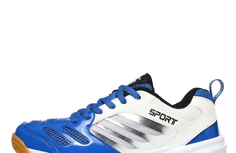 Men Badminton Shoes Table Tennis Shoes Volleyball Shoes Sport Sneakers Anti Skid Plus Big Size 47 48 49