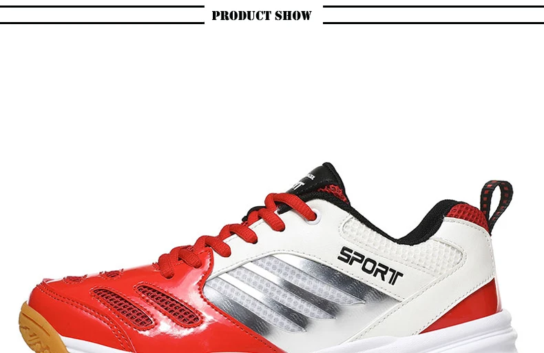 Men Badminton Shoes Table Tennis Shoes Volleyball Shoes Sport Sneakers Anti Skid Plus Big Size 47 48 49