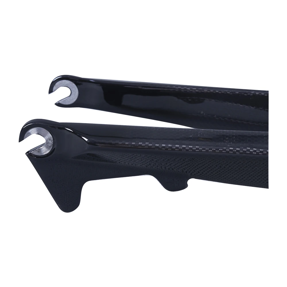 3K Carbon Fibre fork Mountain Bike Forks MTB Fork Bicycle Hard Disc Brake 26 27.5 29 Inch Straight tube 28.6mm