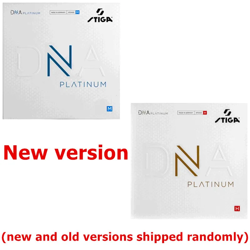 STIGA DNA Platinum M DNA Platinum H/S/XH Table Tennis Rubber Pips-in Limited Release Original STIGA DNA Ping Pong Sponge