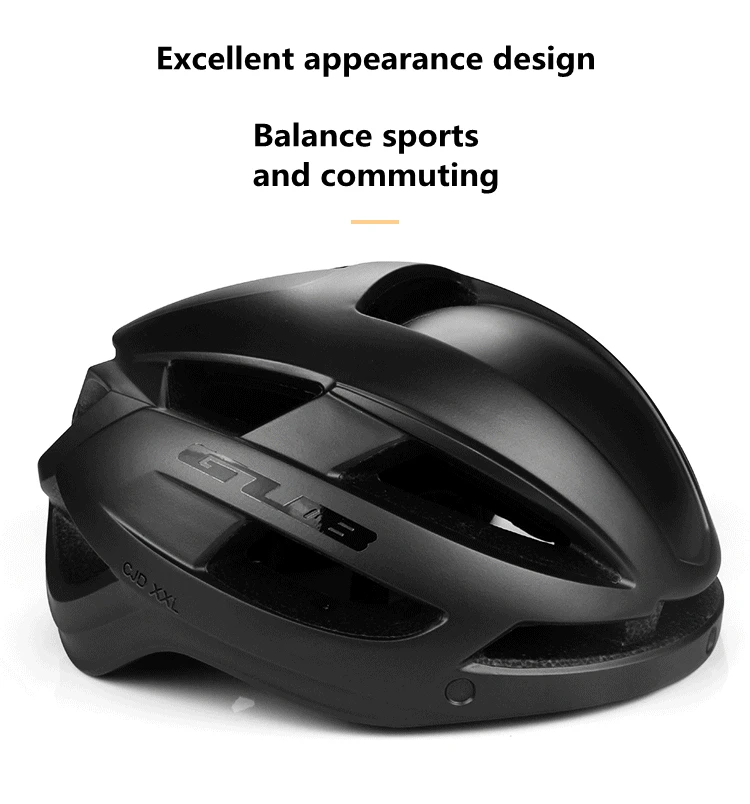 GUB Bicycle Helmet XXL 61-65 With Rechargeable LED Light Removable Len Cycling Road Ultralight Aero Safely Cap Capacete Ciclismo
