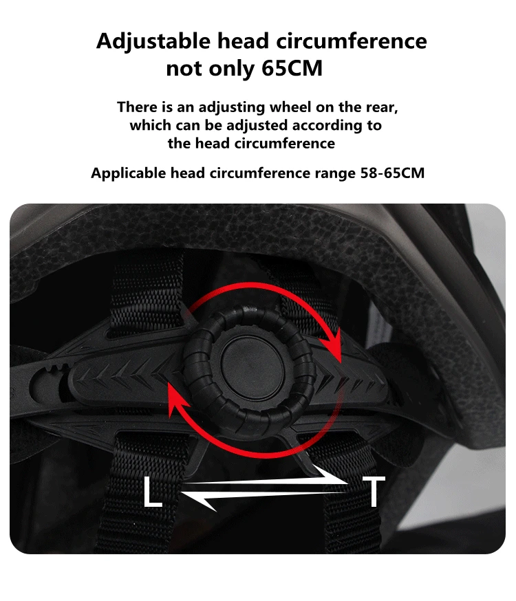 GUB Bicycle Helmet XXL 61-65 With Rechargeable LED Light Removable Len Cycling Road Ultralight Aero Safely Cap Capacete Ciclismo