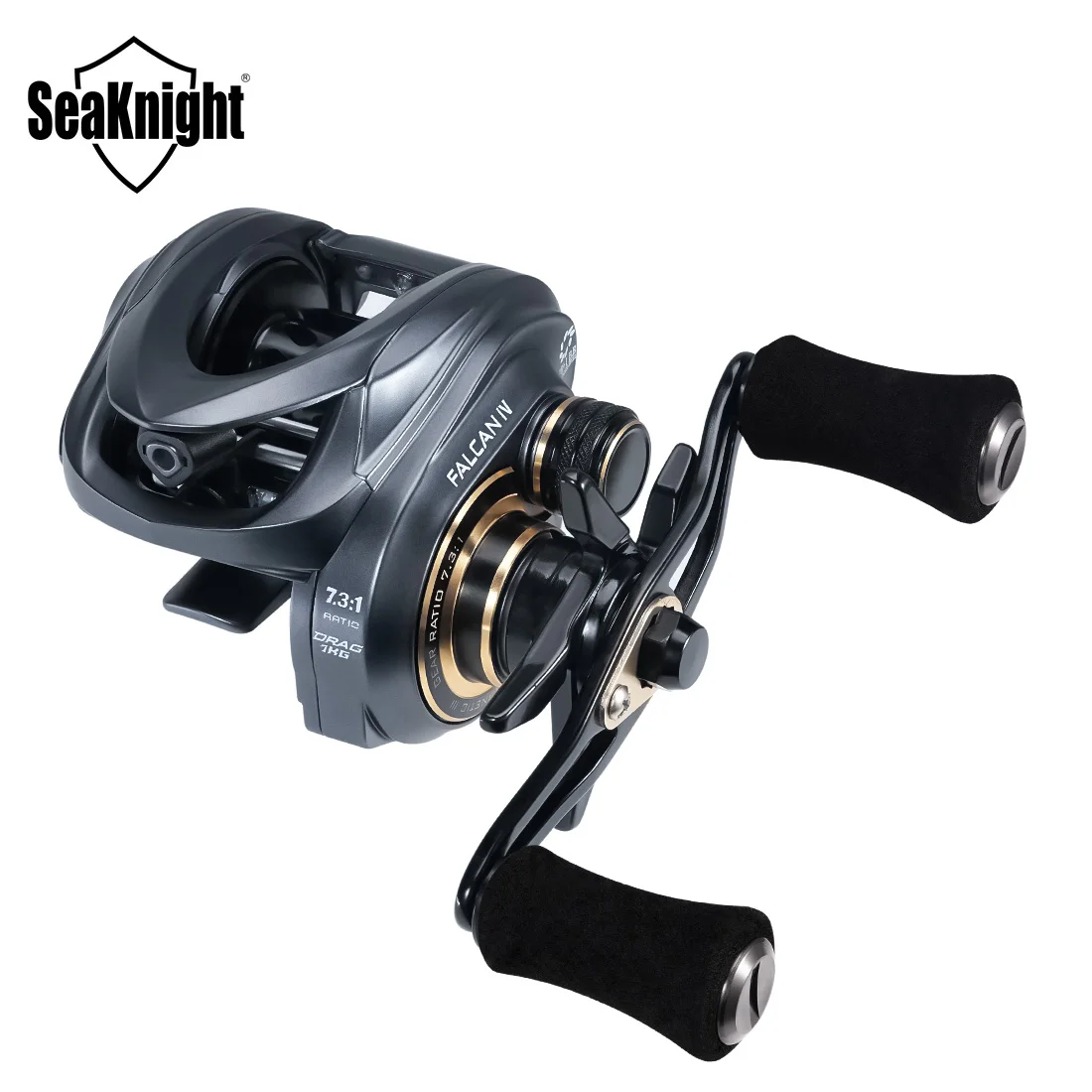 SeaKnight Brand FALCAN4 / IV Series Baitcasting Fishing Reel 7.3:1 8.1:1 Ultra-Linght 180g MAX Drag Power 15LB Long Casting Reel