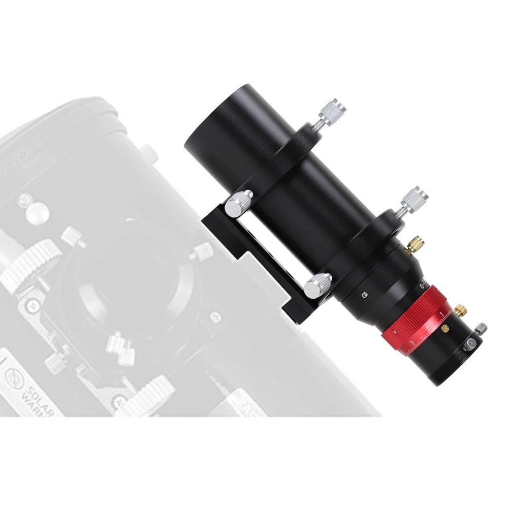 EYSDON 50mm Telescope Guide Scope 180mm Focal Length Fully Coated Finder Eyepiece with 1.25" Ports Duable Helical Focuser