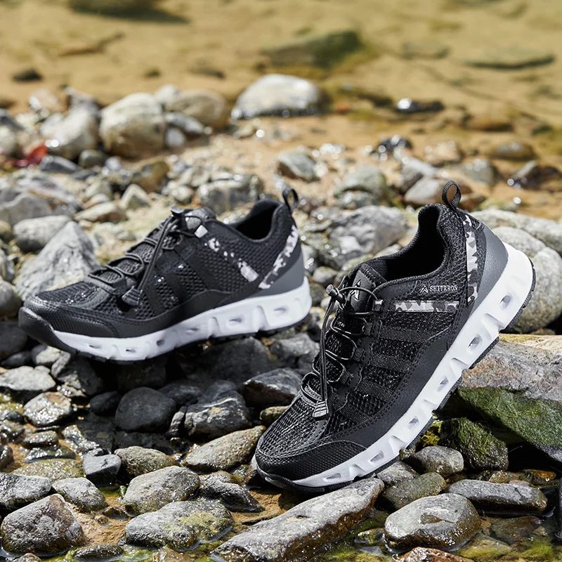 Summer Trekking Shoes Women Breathable Outdoor Shoes Hiking Sneakers Men For Couples Creek Shoes