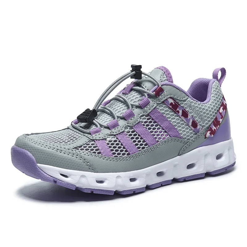 Summer Trekking Shoes Women Breathable Outdoor Shoes Hiking Sneakers Men For Couples Creek Shoes