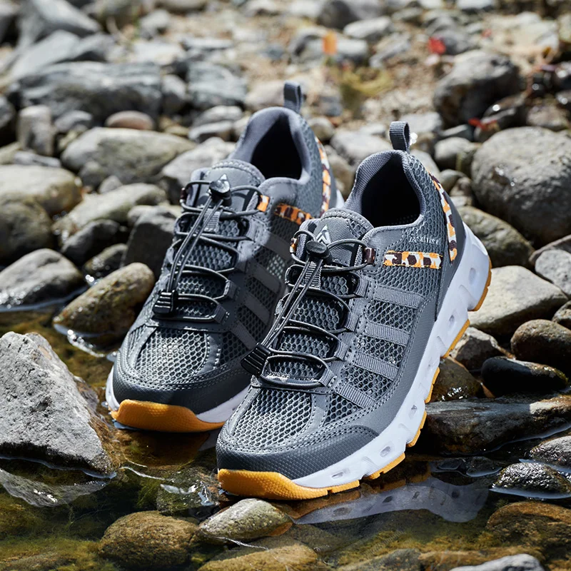 Summer Trekking Shoes Women Breathable Outdoor Shoes Hiking Sneakers Men For Couples Creek Shoes