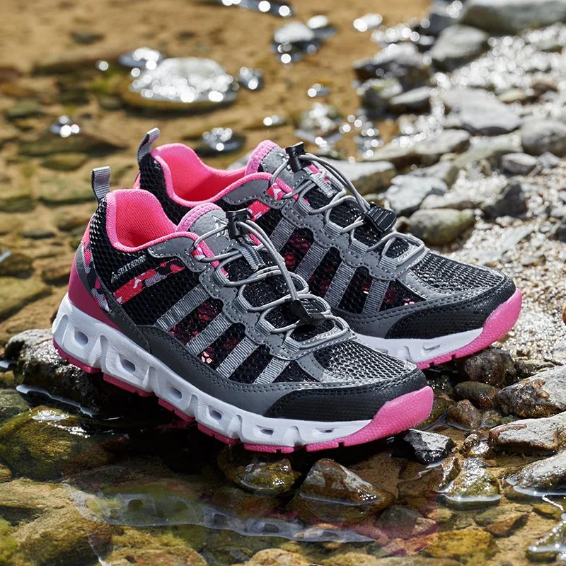 Summer Trekking Shoes Women Breathable Outdoor Shoes Hiking Sneakers Men For Couples Creek Shoes