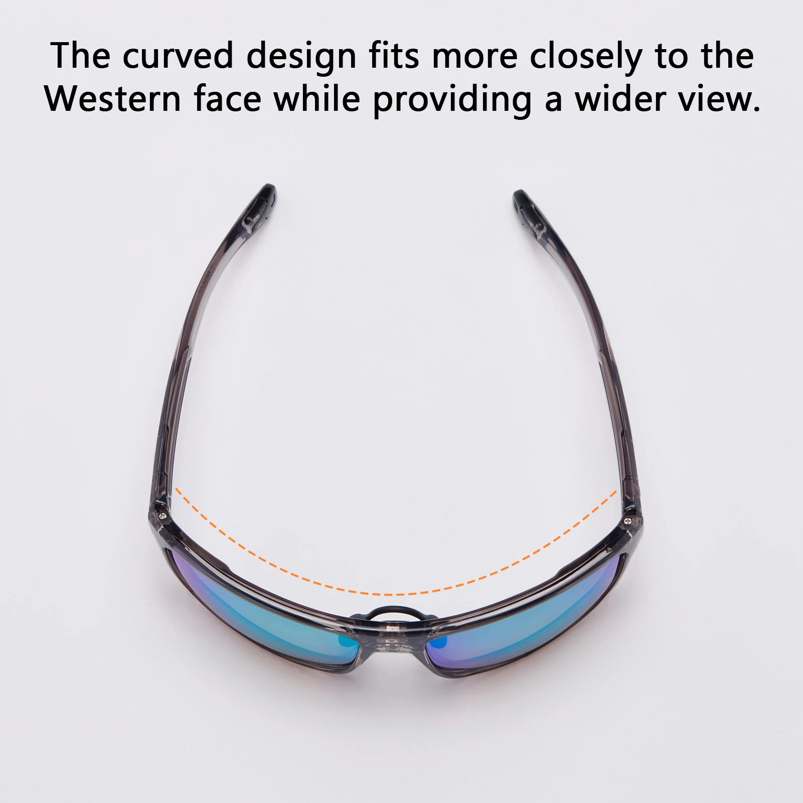 Bassdash Polarized Sports Sunglasses for Men Women Fishing Driving Hiking UV400 with Lightweight TPX Unbreakable Frame