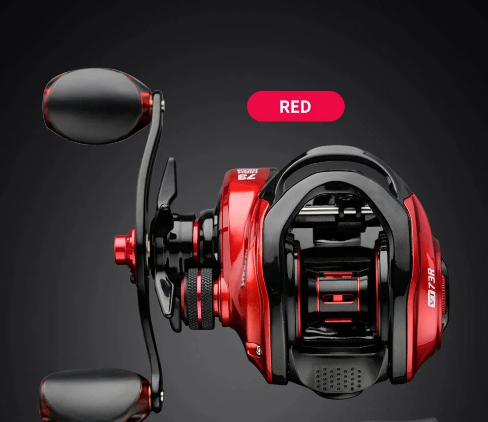 Baitcasting Fishing Reels Max Drag 8kg Ultra Light Casting Reel Fishing Reel for Bass Pike Fishing Tackle