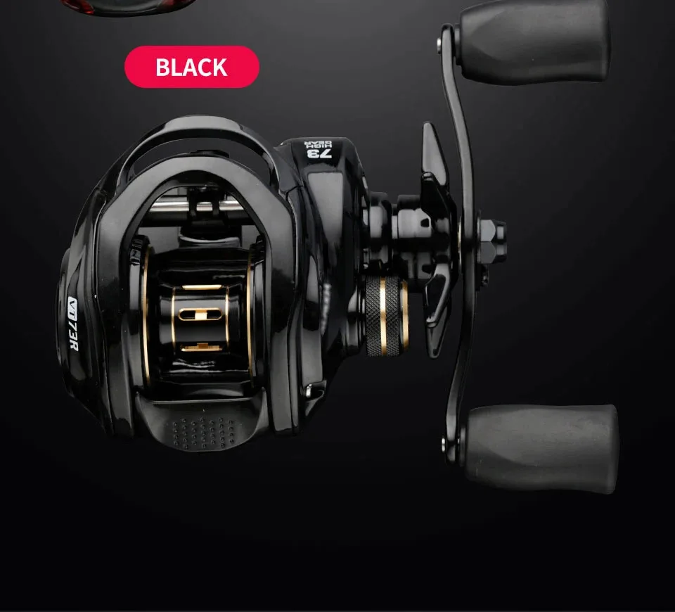 Baitcasting Fishing Reels Max Drag 8kg Ultra Light Casting Reel Fishing Reel for Bass Pike Fishing Tackle