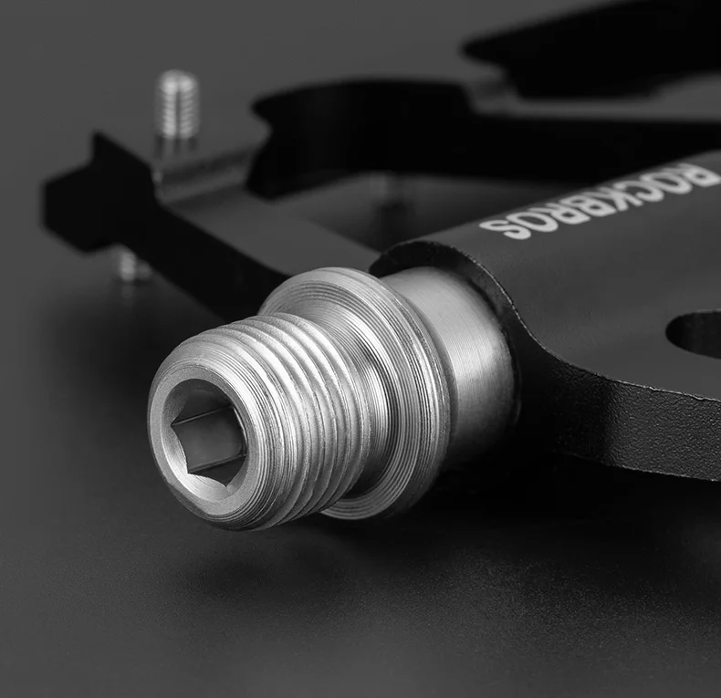 ROCKBROS Bicycle Pedals Sealed Bearing Aluminum Alloy Body BXM MTB Road Bike Pedals 9/16 Sealed Bearing Cycling Accessories