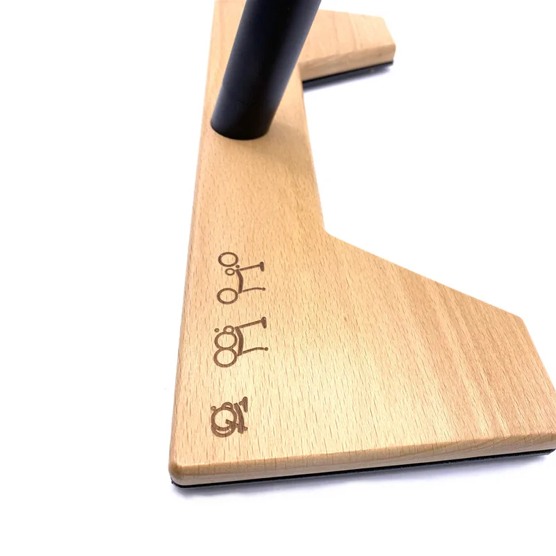 Parking Rack for Brompton Bike Repair Rack Wood Veneer Aluminum Alloy Base Display Platform