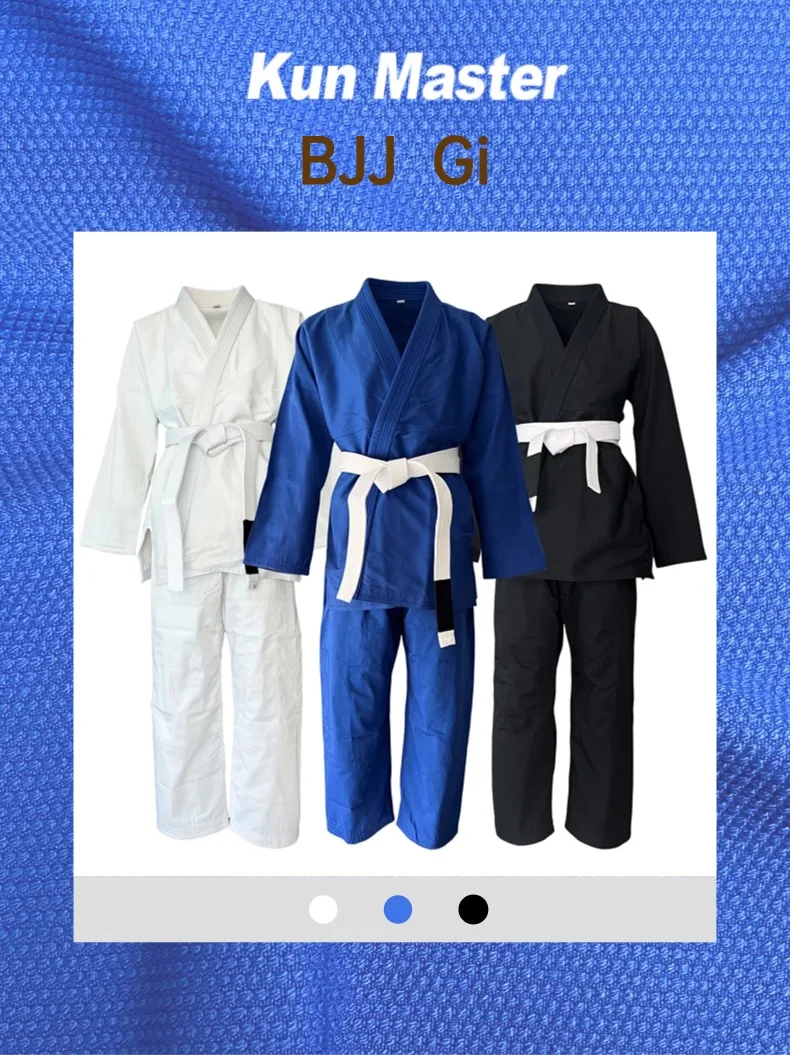 Brazilian Jiu Jitsu Gi Lightweight Sweat Wicking Fabric Machine Washable Preshrunk Kimono Perfect for Martial Arts Training