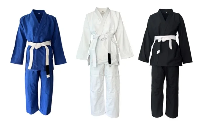 Brazilian Jiu Jitsu Gi Lightweight Sweat Wicking Fabric Machine Washable Preshrunk Kimono Perfect for Martial Arts Training
