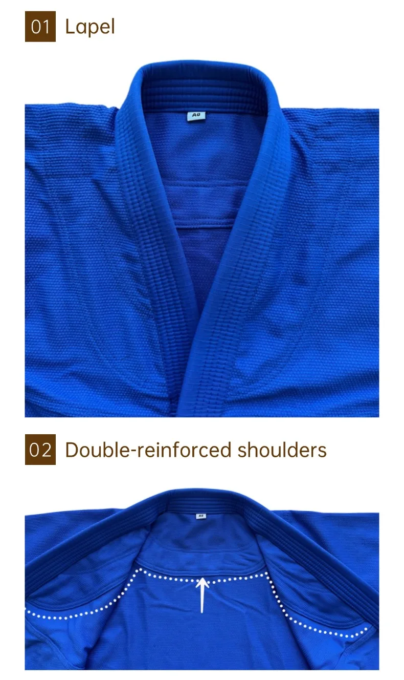Brazilian Jiu Jitsu Gi Lightweight Sweat Wicking Fabric Machine Washable Preshrunk Kimono Perfect for Martial Arts Training