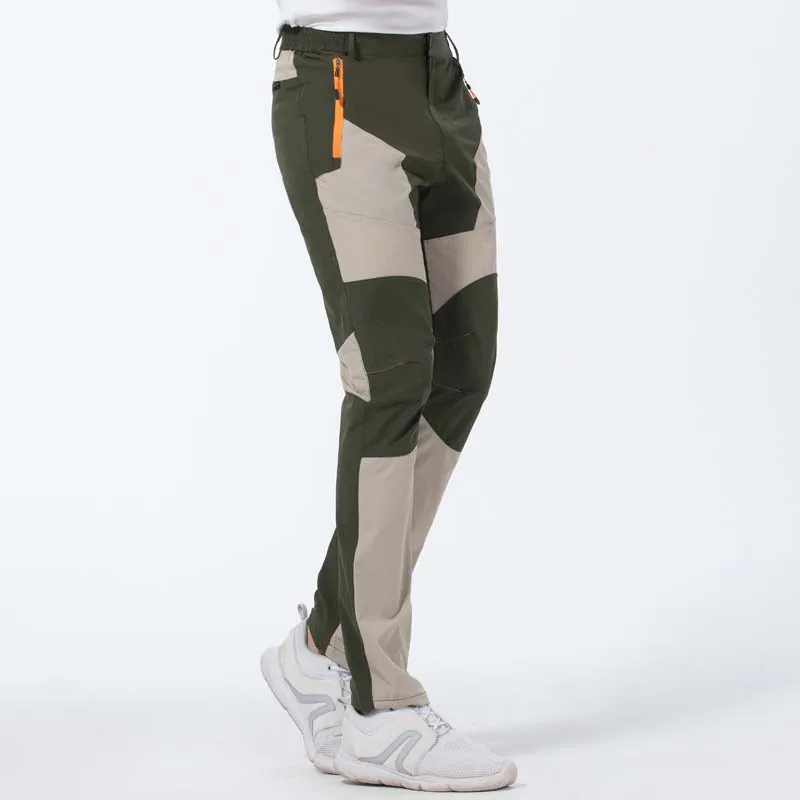 Elastic Mens Hiking Pants Outdoor Sport Summer Quick Dry Windproof Waterproof Trekking Climbing Wear-resistant Breathable Pants