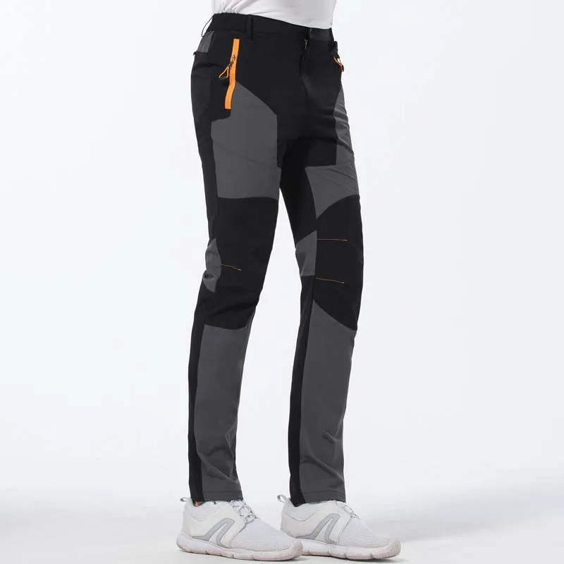 Elastic Mens Hiking Pants Outdoor Sport Summer Quick Dry Windproof Waterproof Trekking Climbing Wear-resistant Breathable Pants
