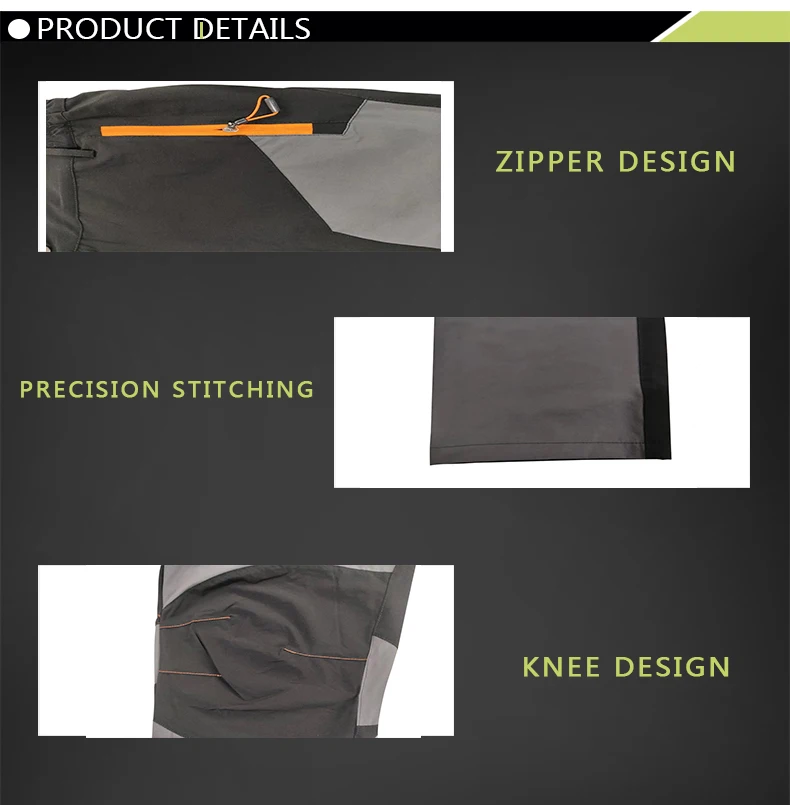 Elastic Mens Hiking Pants Outdoor Sport Summer Quick Dry Windproof Waterproof Trekking Climbing Wear-resistant Breathable Pants