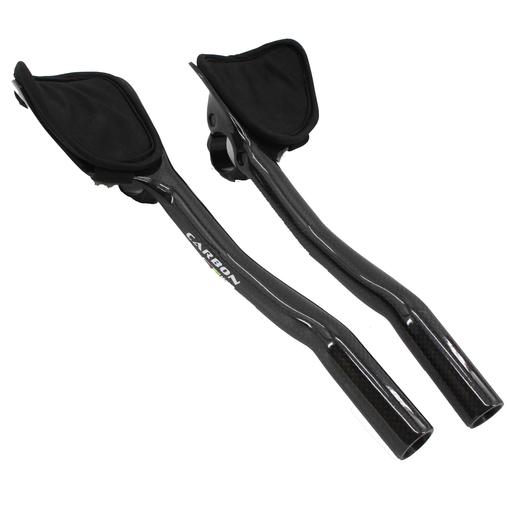 WCS Full Carbon Fiber Road Bicycle Handlebar Highway Rest Handlebar Aero Carbon TT Bike Handle Bars Trial TT Bar 3K Matte/Glossy