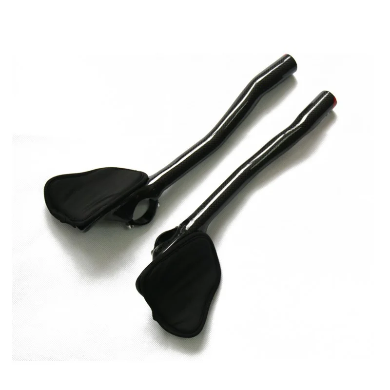 WCS Full Carbon Fiber Road Bicycle Handlebar Highway Rest Handlebar Aero Carbon TT Bike Handle Bars Trial TT Bar 3K Matte/Glossy