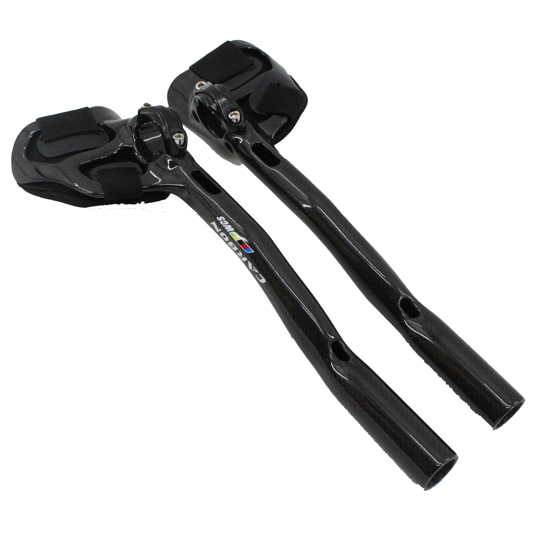 WCS Full Carbon Fiber Road Bicycle Handlebar Highway Rest Handlebar Aero Carbon TT Bike Handle Bars Trial TT Bar 3K Matte/Glossy