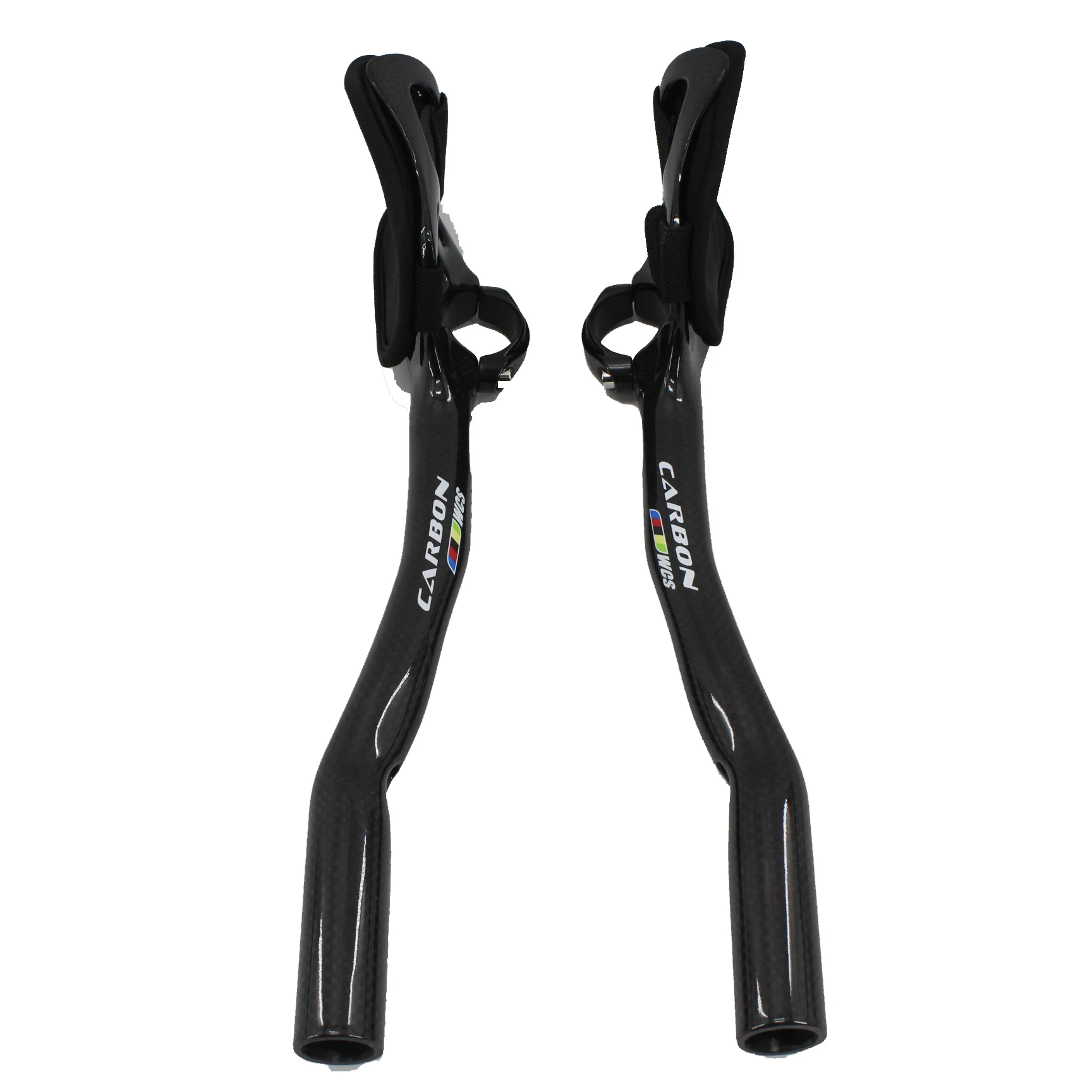 WCS Full Carbon Fiber Road Bicycle Handlebar Highway Rest Handlebar Aero Carbon TT Bike Handle Bars Trial TT Bar 3K Matte/Glossy